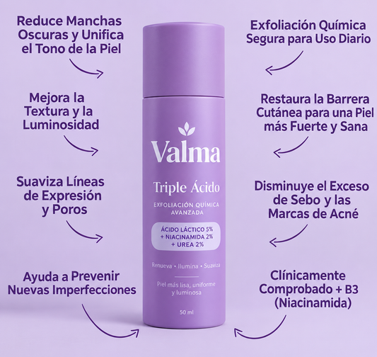 Valma Triple Ácido y sus beneficios